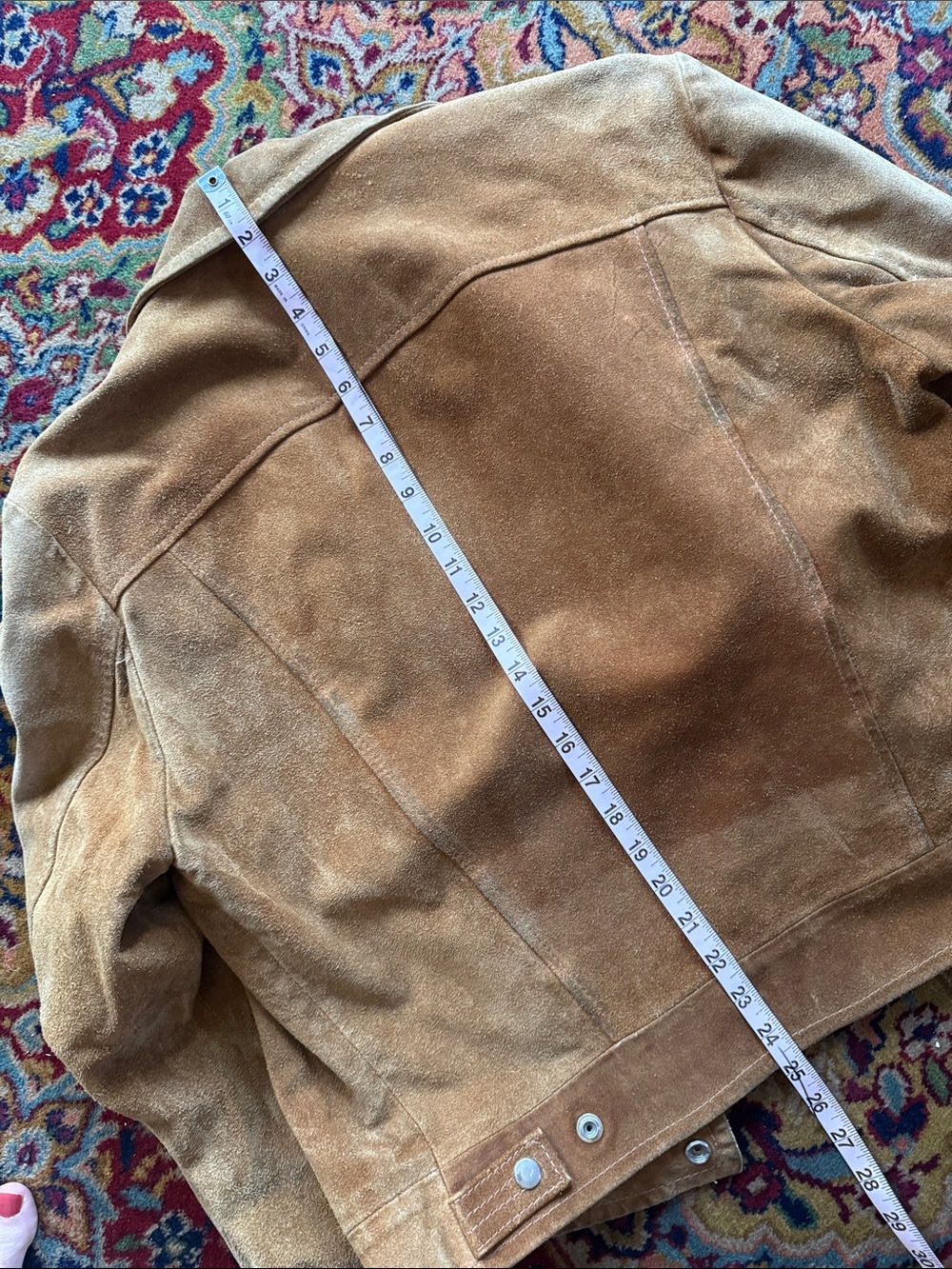 Vintage made for Orbachs Suede Bomber motorcycle Jacket - Picture 13 of 14